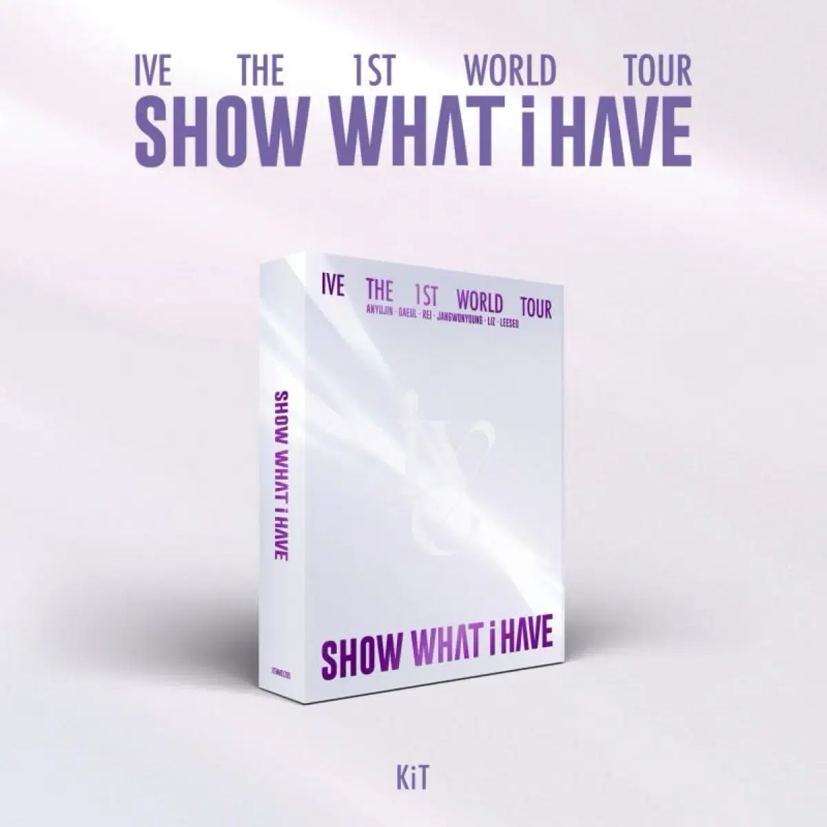 Ive the 1st world tour 아이브 월드투어 키트 풀박